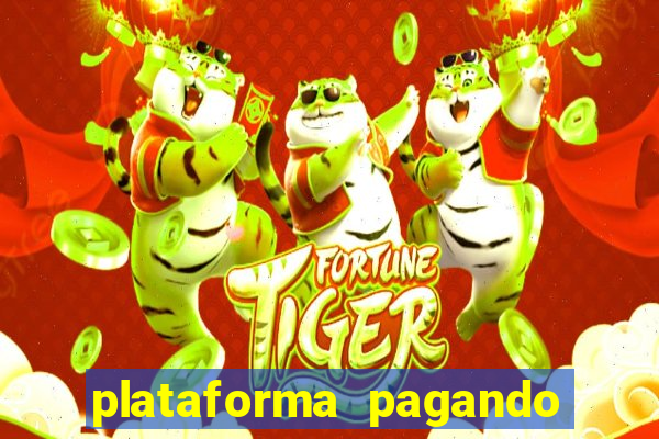 plataforma pagando no cadastro bet