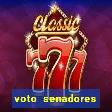 voto senadores impeachment alexandre de moraes
