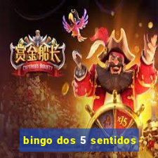 bingo dos 5 sentidos