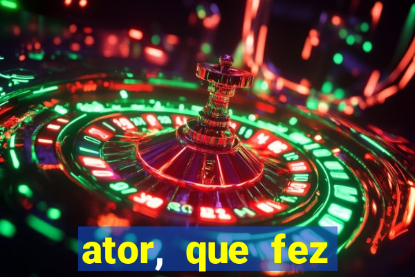 ator, que fez coringa que morreu