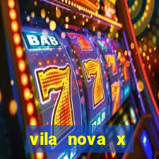 vila nova x paysandu palpites