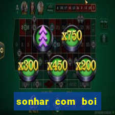 sonhar com boi jogo do bicho