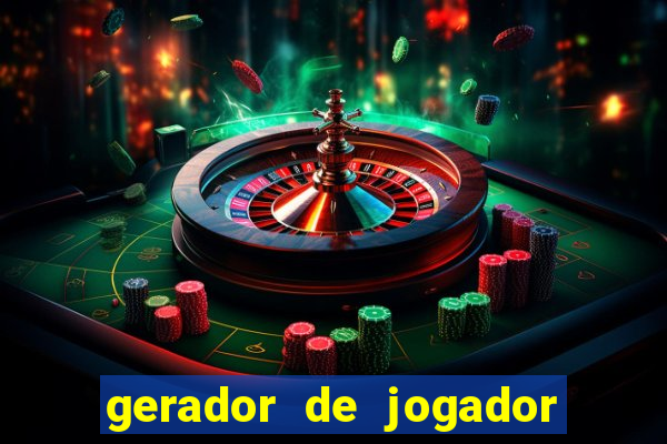 gerador de jogador de futebol
