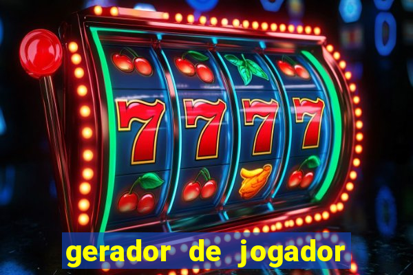 gerador de jogador de futebol