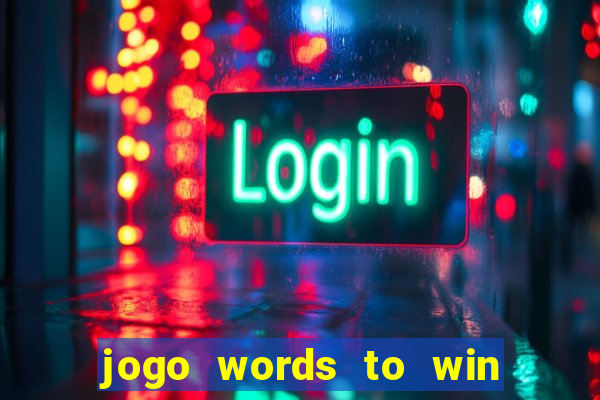 jogo words to win paga mesmo