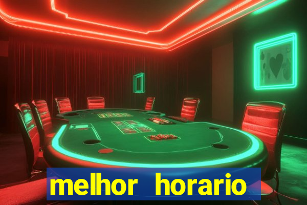 melhor horario fortune rabbit