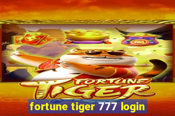 fortune tiger 777 login