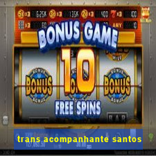 trans acompanhante santos