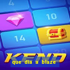 que dia a blaze paga o cashback