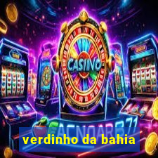 verdinho da bahia