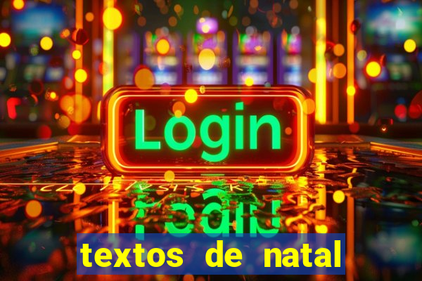 textos de natal para leitura
