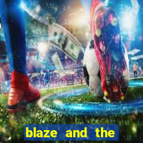 blaze and the monster machines logo font