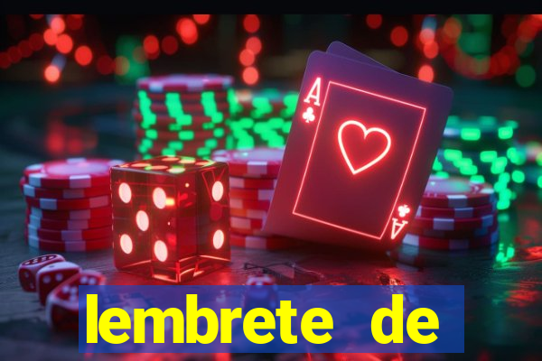 lembrete de vencimento para cliente