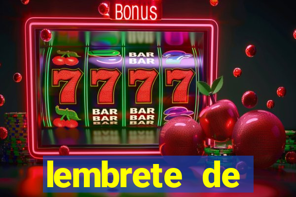 lembrete de vencimento para cliente