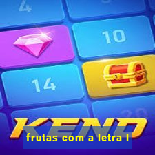 frutas com a letra l