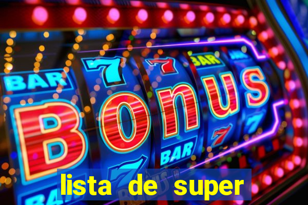 lista de super herois de a a z