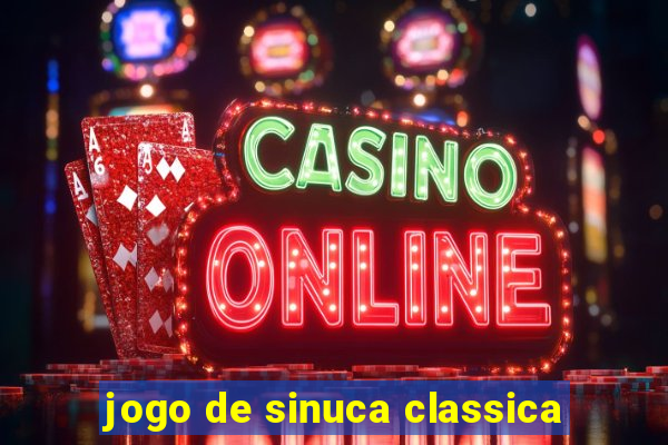 jogo de sinuca classica