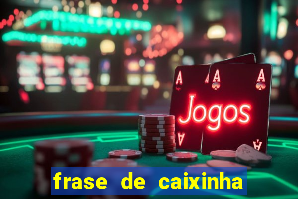 frase de caixinha de natal