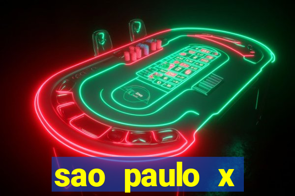 sao paulo x palmeiras palpite