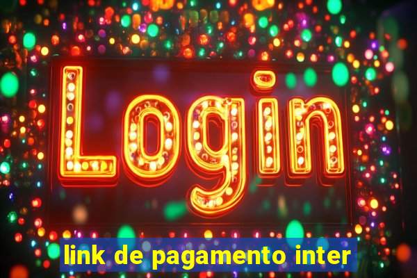 link de pagamento inter