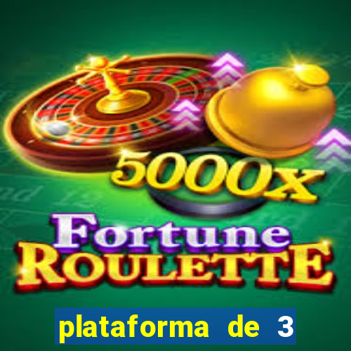 plataforma de 3 reais link