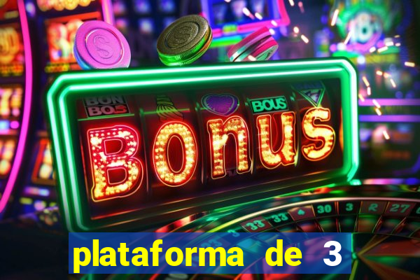 plataforma de 3 reais link