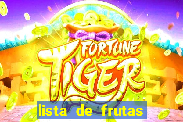 lista de frutas nativas do brasil