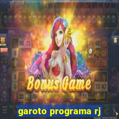 garoto programa rj