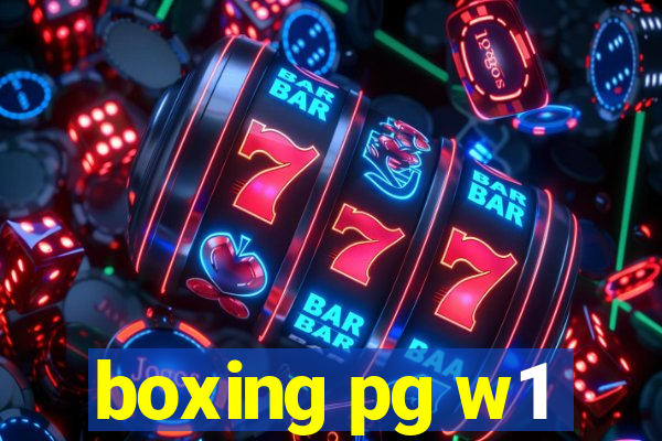 boxing pg w1