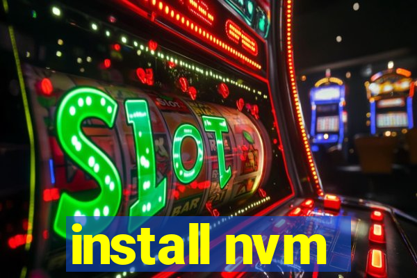 install nvm
