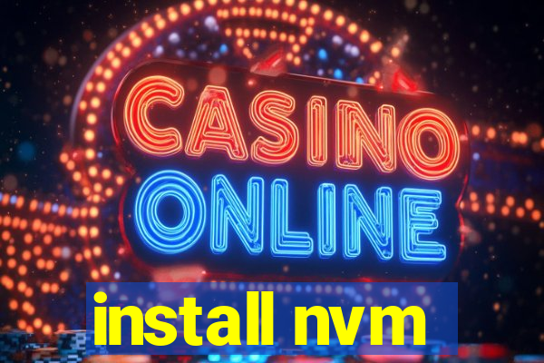install nvm