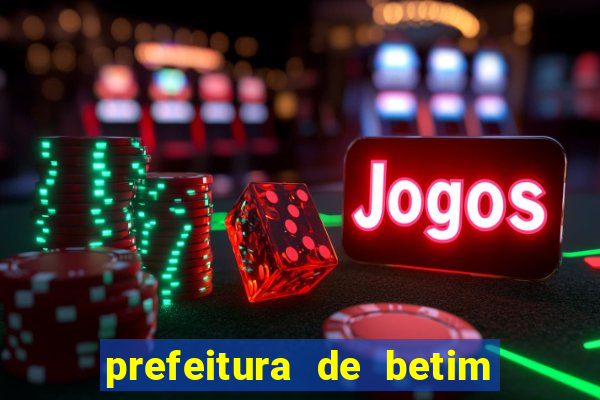 prefeitura de betim - contracheque online